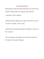 Các mốc ngôn ngữ ở bé ppsx