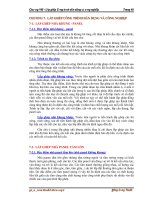 Kỹ thuật thi công II - Chương 7 ppsx