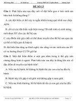 ÐỀ THI TUYỂN SINH CAO ĐẲNG KHỐI B NĂM 2009 ĐỀ SỐ 13 Trường THPT Số 1 Nghĩa Hành - Quảng Ngãi ppsx