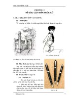 Giáo trình Vẽ Mỹ Thuật : VẼ BÚT SẮT part 2 pptx