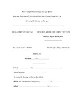 Mẫu Thông tư (ban hành quy chế, quy định) ppsx