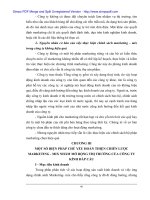 Chiến lược Marketing mix với việc mở rộng Thị trường Cty Kính Đáp Cầu - Bắc Ninh - p6 pptx