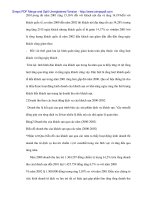 Phân tích hiện trạng và nâng cao chất lượng phục vụ tại Khách sạn Bamboogreen Harbourside - 3 docx