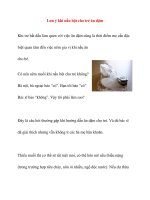 Lưu ý khi nấu bột cho trẻ ăn dặm pdf