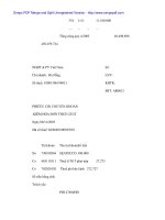 Hạch tóan vốn bằng tiền tại Cty cổ phần kỹ thuật Thủy sản - 4 potx