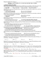 Bài tập trắc nghiệm Vật lí 12 Nâng cao - Cơ học vật rắn potx