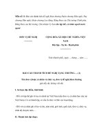 Mẫu báo cáo thành tích đề nghị khen thưởng Huân chương Hữu nghị, Huy chương Hữu nghị, Huân chương Lao động, Bằng khen của Thủ tướng Chính phủ, Bằng khen của Bộ trưởng, Chủ nhiệm Ủy ban cho tập thể, cá nhân người nước ngoài ppsx