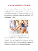 Đề cao cảnh giác với bệnh tay chân miệng pdf