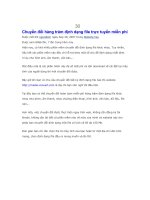 Chuyển đổi hàng trăm định dạng file trực tuyến miễn phí docx