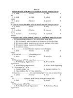 KỲ THI THỬ HSG MÔN ANH VĂN NĂM 2011 - TEST 53 ppsx