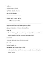 Giáo án lớp 3 năm 2011 - Tuần 19 potx