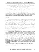 biến đổi khí hậu đối với dải ven bờ tỉnh khánh hoà, những tiếp cận thích ứng và ứng phó