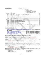 CHUYÊN ĐỀ LUYỆN THI ĐH, CĐ Chuyên đề 12: ANCOL pps