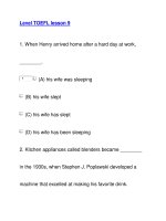 Level TOEFL lesson 91 pptx