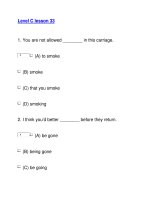 Level C lesson 33 doc