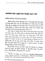 NHỮNG RỐI LOẠN DO THIẾU HỤT IỐT pot