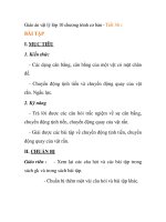 Giáo án vật lý lớp 10 chương trình cơ bản - Tiết 36 : BÀI TẬP doc