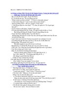 Bài số 6 SIMPLE FUTURE (Will) docx