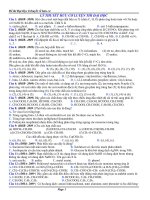 Lý thuyết hữa cơ luyện thi đại học pptx