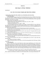 Bài Giảng Môn Trắc Đạc - Chương 10 docx