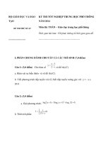 đề thi thử tốt nghiệp trung học phổ thông môn toán 2014 1 (27)