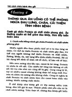 Phòng ngừ đau lưng bằng chế độ ăn hợp lý ppt