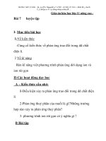 Giáo án hóa học lớp 11 nâng cao - Bài 7 luyện tập docx