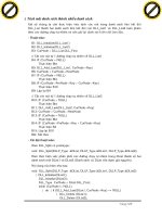 Giáo trình hướng dẫn phân tích hàm Input new data để tách một list thành nhiều danh sách p6 pptx