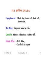 Bài giảng dược lý học part 5 doc