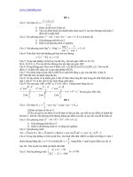 Đề ôn thi đại học môn toán năm 2011 potx