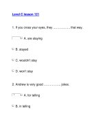 Level C lesson 121 potx