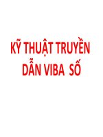KỸ THUẬT TRUYỀN DẪN VIBA SỐ pdf