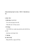 Giáo án hóa học lớp 12 cơ bản – Tiết 53 : Tính chất của sắt potx