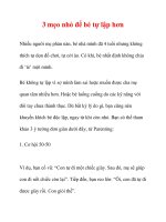 3 mẹo nhỏ để bé tự lập hơn potx