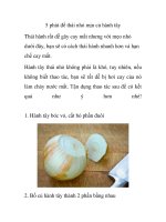 5 phút để thái nhỏ mịn củ hành tây pps