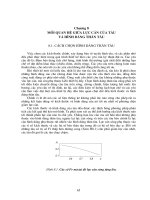 ĐỘNG LỰC TÀU THUỶ - PHẦN 1 LỰC CẢN CHUYỂN ĐỘNG CỦA TÀU - CHƯƠNG 8 pdf