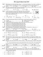 Đề ôn tập thi dh&cd năm 2010 pot