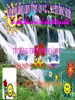 Bài giảng toán lớp 1 phép cộng trong phạm vi 8