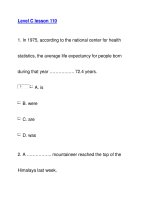 Level C lesson 110 pps