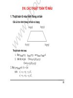 Đồ họa máy tính - Chương 5 Tô màu, Font chữ - Bài 16 pot