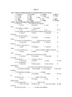 KỲ THI THỬ HSG MÔN ANH VĂN NĂM 2011 - TEST 17 pot