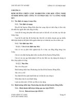 LV Chiến lược Marketing cho khu đô thị Sunrise Đông Kiều - Phần 5 docx