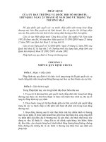 Pháp lệnh trọng tài thương mại 2003 doc