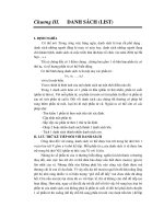 Cấu trúc dữ liệu và giải thuật - Chương 3 ppsx