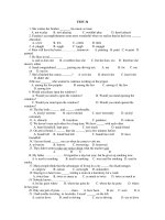 KÝ THI THỬ HSG MÔN ANH VĂN NĂM 2011 - TEST 34 ppsx