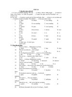 KỲ THI THỬ HSG MÔN ANH VĂN NĂM 2011 - TEST 18 pptx