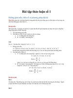 Không gian mẫu, biến cố và phương pháp liệt kê pps