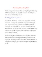 Có thể tăng chiều cao bằng thuốc docx