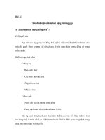 Thí nghiệm quan trắc khảo sát môi trường - Phần 2 - Bài 11 potx