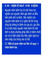 Bài giảng bệnh lý học thú y : Khái niệm cơ bản part 5 potx